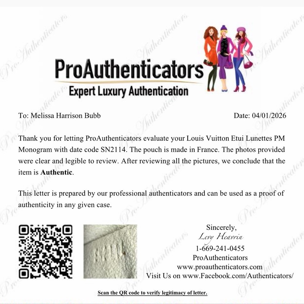 SOLD🎉Authentic Louis Vuitton Monogram Etui Lunette PM Glasses Case - Picture 15 of 15